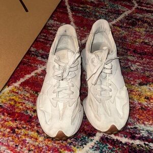 New Balance White Athletic Shoes